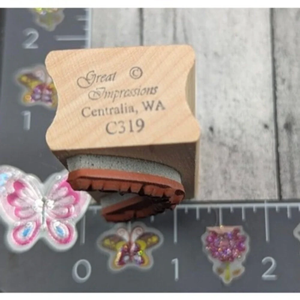 Great Impressions Especially For You C319 Rubber Stamp Wood #B62